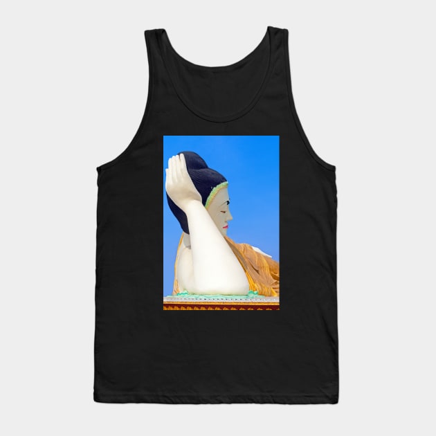 Mya Tha Lyaung Reclining Buddha2, Bago Tank Top by bulljup